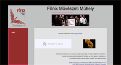 Desktop Screenshot of fonixx.hu
